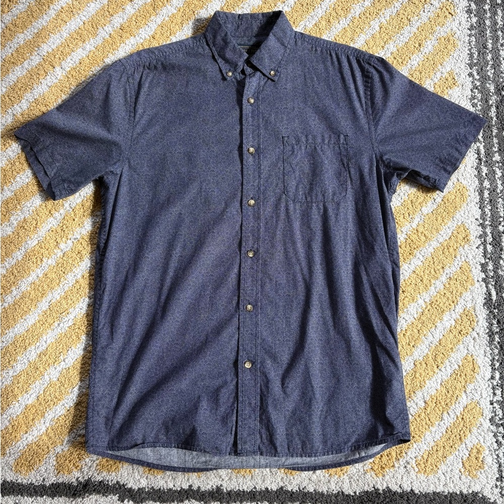 Men’s Button-Down Shirt - Navy